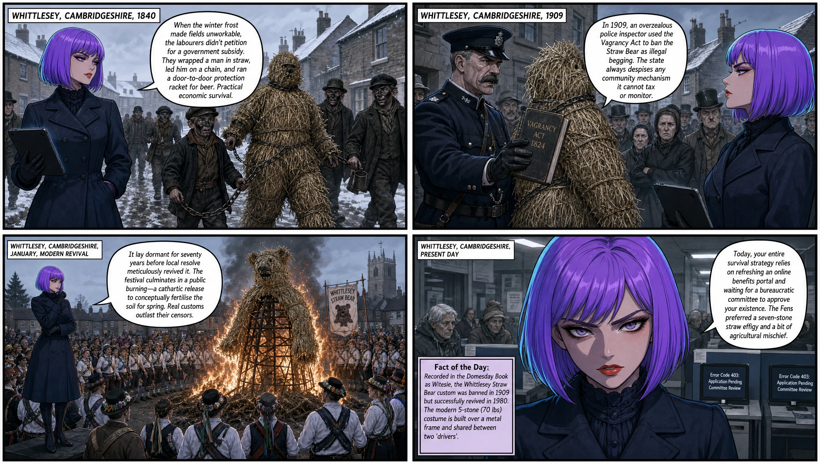 The Whittlesey Straw Bear