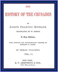 History of the Crusades, Vol. II — original title page